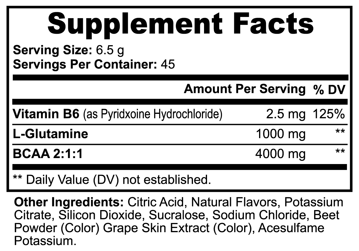 BCAA Post Workout (Honeydew/Watermelon)